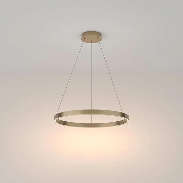 Ring wiszący Rim MOD058PL-L32BS3K Maytoni LED 37W 3000K designerski mosiądz