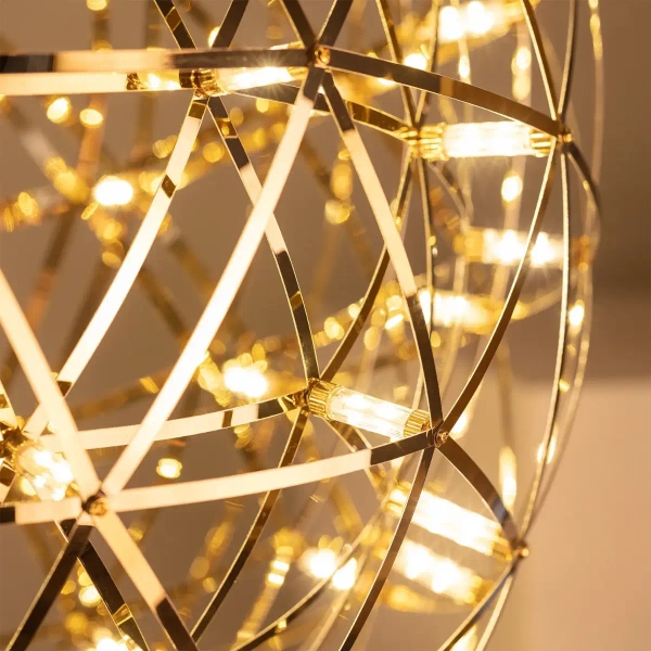 Wisząca lampa Maestro ABR-LWS-Z-35W-WW Abruzzo LED 35W 4500K złoty czarny