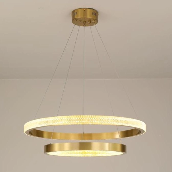 Sypialniana lampa wisząca CGZING60A Copel LED 50W 3000K złota