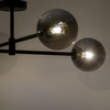 Przysufitowa lampa molekułowa Sarius 6235 TK Lighting szkło metal czarny grafit