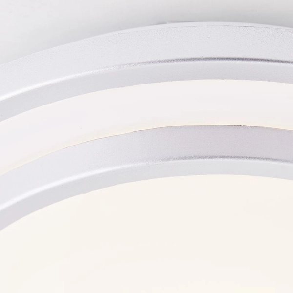 Lampa nasufitowa Luciano HK18381S21 LED 12W 3000K biała aluminium