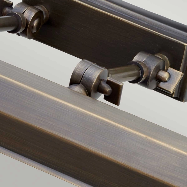 Lampa ścienna Chawton CHAWTON-PLM-DB Elstead nad lustro brązowy