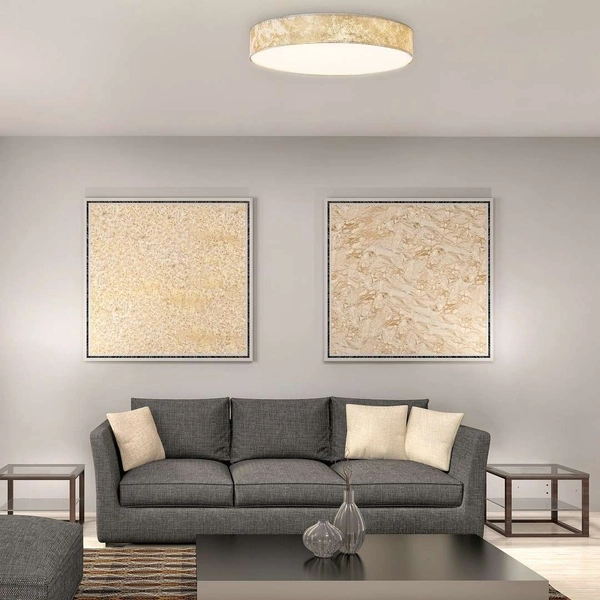 Plafon LAMPA sufitowa ARTEMIS 5683 Rabalux klasyczna OPRAWA abażurowa LED 24W 3000K okrągła złota biała