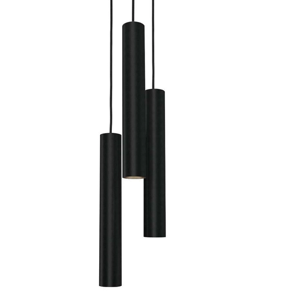 LAMPA wisząca EYE L 8917 Nowodvorski tuba OPRAWA metalowy ZWIS kaskada czarna