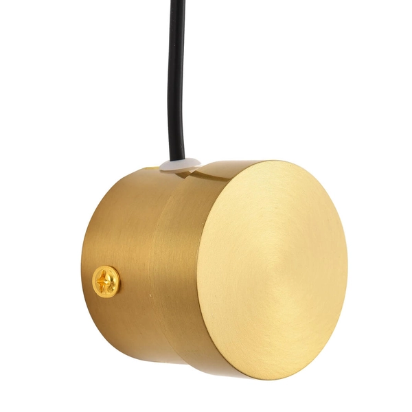 Minimalistyczny kinkiet ścienny Fiko ST-DF010-GD LED 8W 3000K na korytarz złoty