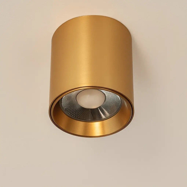 Lampa sufitowa do salonu BABIL AZ6552 LED 10W 3000-4000K tuba złota