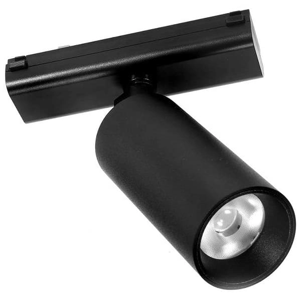 Szynowy reflektor magnetyczny tuba 974 Domeno LED 8W 4000K czarny