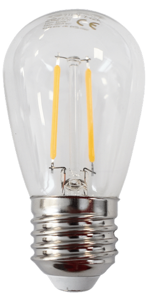 Industrialna żarówka EKZF9139 LED 1W ST64 E27 2700K filament