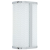 Kinkiet Palmas 10729 LED 15W 4000K IP44 szklany chrom transparentny