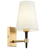 LAMPA ścienna ZARAGOZA H001WL-01BS Maytoni klasyczna OPRAWA abażurowa mosiądz