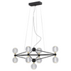 Lampa wisząca BOYA LE42738 LED 42W 3200K z funkcją ściemniania czarna
