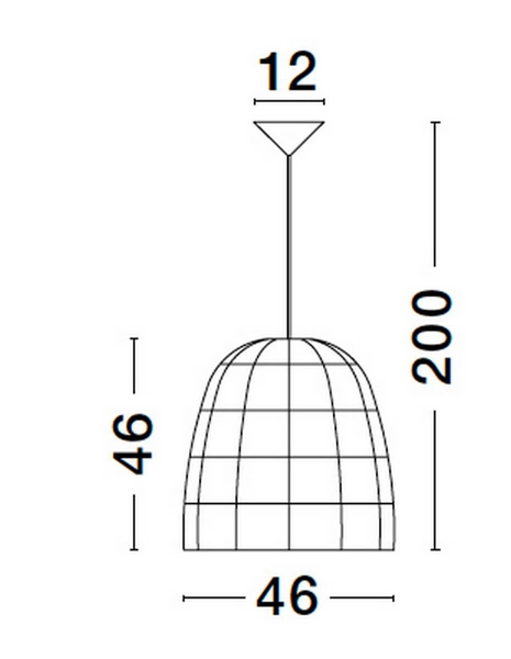 Lampa wisząca REYNOSA LE42947 do salonu ratan beżowa czarna
