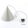 Wisząca lampa trójkątna CONO 10056 do salonu beżowy