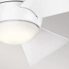 Wentylator z lampą LED Sola biały KLF-SOLA-34-WHT 10W 4000K IP23 na taras