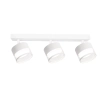 Potrójna lampa sufitowa Kendal LP-6331/3WS TR/WH tubki białe