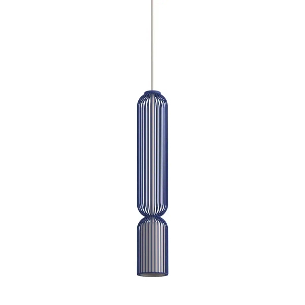 Metalowy klosz do lampy CAMELEON SINGLES 12216 beżowy granatowy