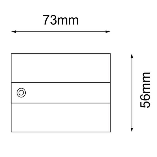 Pokrywa pod zasilanie podtynkowe 6587 Shilo czarna