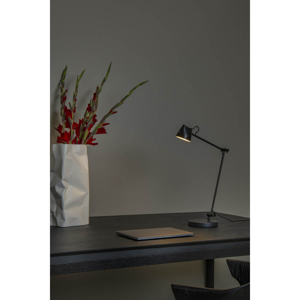 Stołowa lampka z regulacją MILNE 44616/06/30 LED 8W 2700K czarna