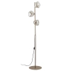 Podłogowa lampa do salonu Lava Sabia 16153 szklane klosze beżowy