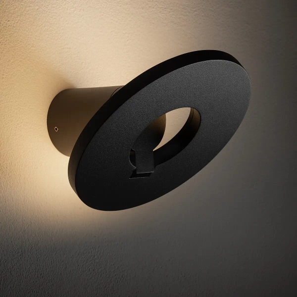 Grafitowy kinkiet zewnętrzny AXION 11937 1xLED 8W 3000K IP65