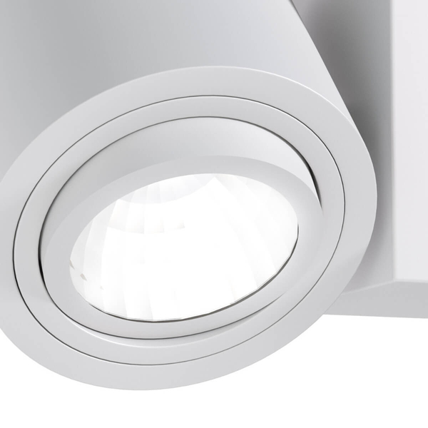 LAMPA sufitowa Rullo Bianco Mobile Track Orlicki Design metalowa OPRAWA do systemu szynowego 1-fazowego biały