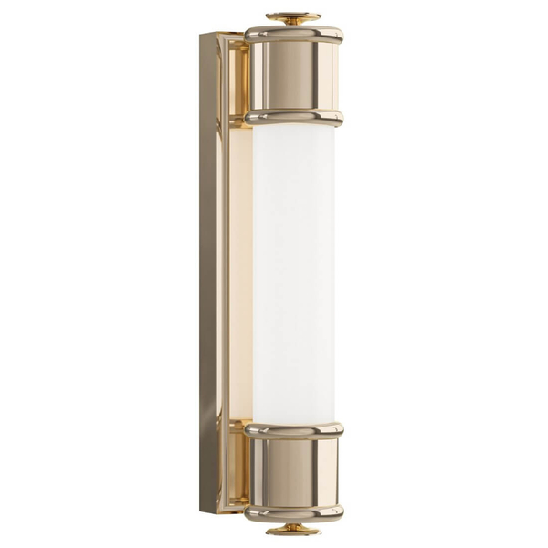 Złota lampa do łazienki Omi Parette ledowy kinkiet LED 6W 3000K tuba
