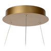 LAMPA wisząca VIDAL 46403/48/02 Lucide okrągła OPRAWA zwis LED 48W 2700K ring złoty