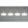 Wisząca lampa na listwie CELESTE 354910465 Trio LED 28W 3000K biały brązowy