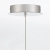 Szklana lampa wisząca kula Atomo QN-ATOMO-1P-PC LED 9W 3000K srebrny