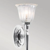 Lampa ścienna BATH-DRYDEN1-PC do sypialni polerowany chrom