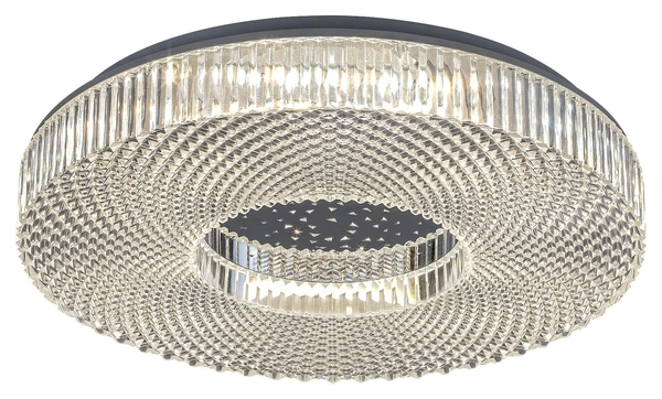 Kryształowa lampa sufitowa Ziva 3064 glamour LED 36W chrom