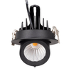 Regulowana lampa wpuszczana RUBIO H0133 Maxlight LED 10W 3000K okrągła czarny 