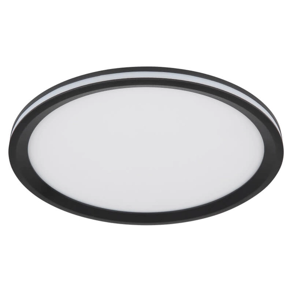 Okrągła lampa sufitowa Belissa 41588D LED 30W 3000K czarna biała