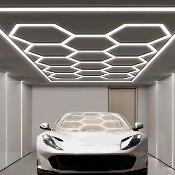 Geometryczny plafon Geometric New LP-0209/1C 4K LED 4000K IP44 biały