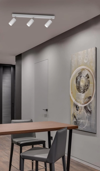 Sypialniana lampa sufitowa Kayla K-4729 Kaja natynkowa ruchoma biała