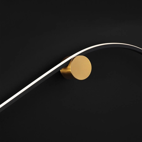 Lampa naścienna do kuchni CUZCO LE44313 LED 20W 3000K czarna złota