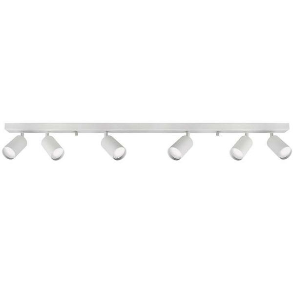 Reflektorowa LAMPA sufitowa SLP8123 MDECO regulowana OPRAWA metalowa listwa biała