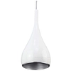 Łezka LAMPA wisząca ANON CHROM MA01986C-001 CH Italux metalowa OPRAWA zwis kropla chrom