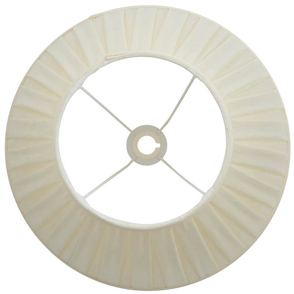 Materiałowy abażur do lampy Carla CARLA-18 46cm kremowy
