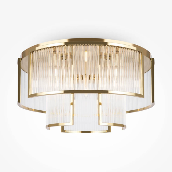Sufitowa lampa do sypialni Frame MOD174CL-09G Maytoni nowoczesna złota