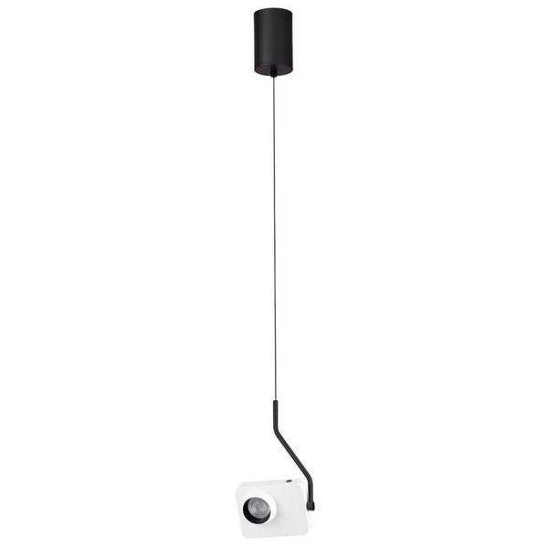 Lampa wisząca PARINAS LE44502 LED 9W 3000K biała z regulacją czarna