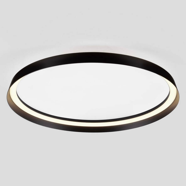 Nowoczesny plafon sufitowy BATALLAS LE44651 LED 48W 2700-4000K czarny