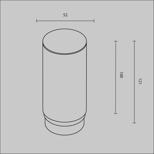 Pierścień do lamp Focus RingMAcr-12-W Maytoni okrągły biały