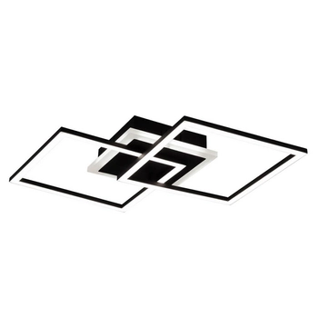 Geometryczna lampa sufitowa HALIA DL132-62793 LED 25W 3000K czarna