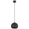 Lampa zwisająca do salonu Zoe 10167 kopuła minimalistyczna czarna