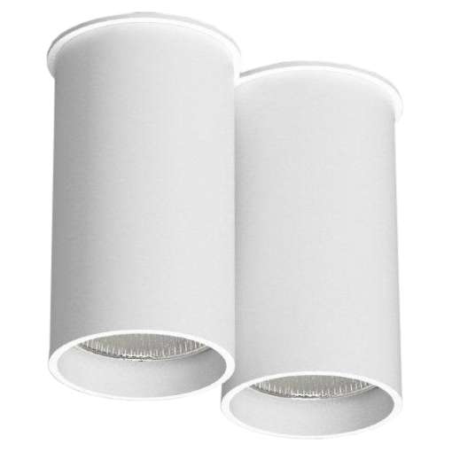 Downlight LAMPA sufitowa ARIDA 7011 Shilo natynkowa tuby białe