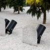 Zewnętrzny reflektor OR16-WW LED 16W 3000K do ogrodu IP66 czarny