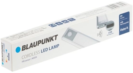 Lampa ładowalna na magnes Cordless CL21NW Blaupunkt LED 2W 4000K biała