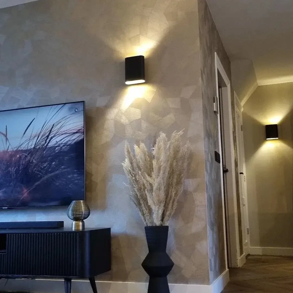 Ścienna lampa na przedpokój OVALIS 12219/02/30 Lucide czarny