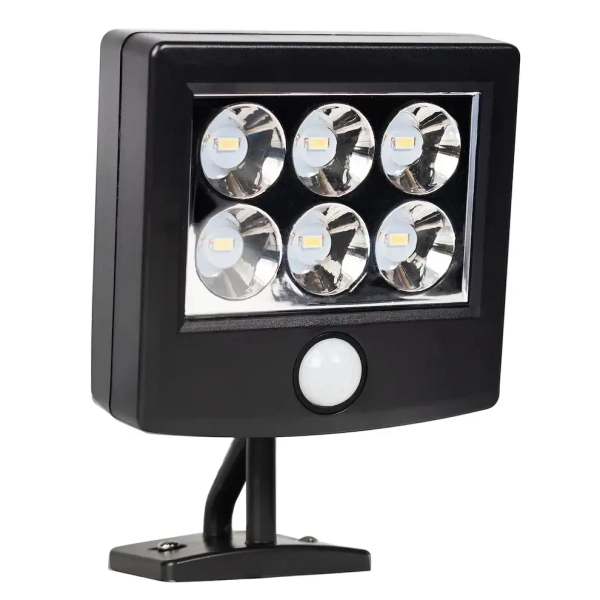 Solarna ogrodowa lampa Depo EKO0616 LED 1,05W 6500K IP44 czarny